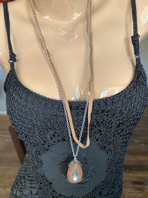 Artisan Necklace ArtNouveau style Artisan Handmade
