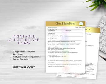 Formulario de admisión para profesionales de la energía: PDF editable y plantilla de Canva