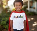 Personalized Superhero Birthday Shirt - Custom Name Tee