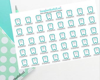 Orthodontist Planner Stickers