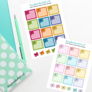 Hobonichi bow boxes