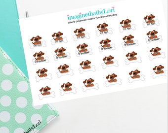 Pet Reminder stickers