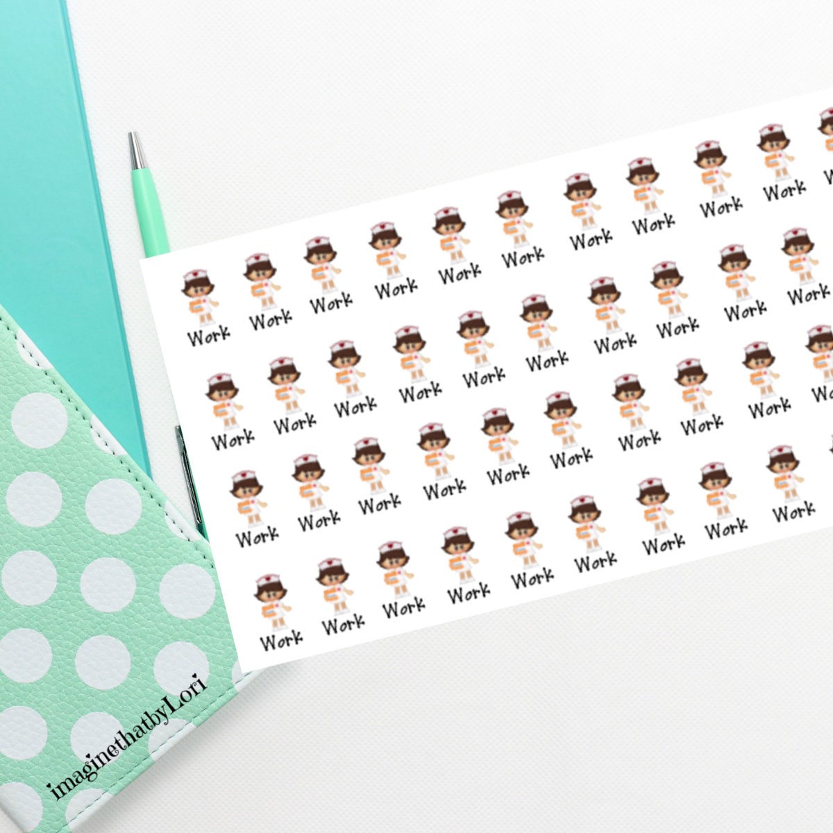 Nurse Planner Stickers Etsy UK