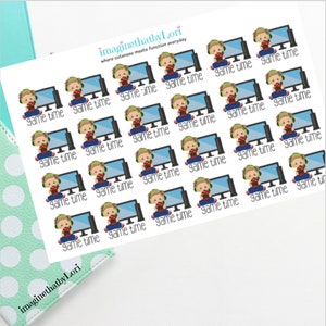 Game Time planner stickers gamer boy