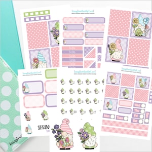 Spring Gnome Mini Kit Spring Flowers