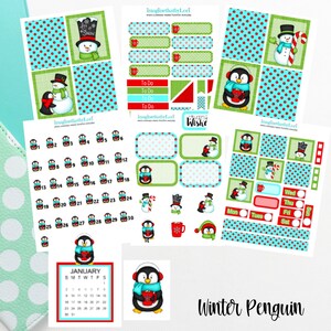 Penguin Mini Christmas Holiday Kit