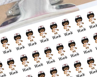 Nurse planner stickers (AA)