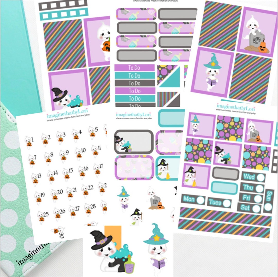 Cute Ghost Mini Kit Halloween Fall - Etsy