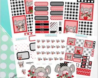 Valentine Mouse Mini kit Love February