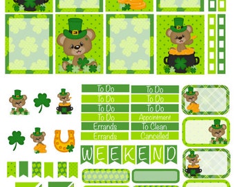 St Patricks Day Bear kit