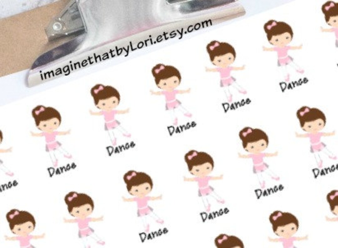 Ballet Class Dance Class Stickers - Etsy