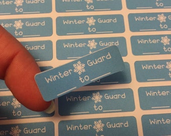 Winter Guard planner stickers