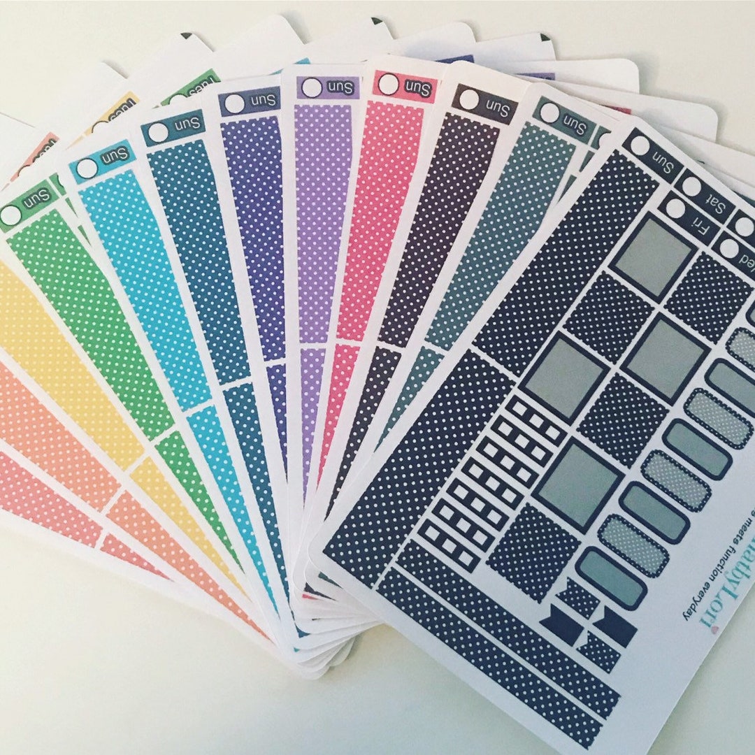 Hobonichi Weeks Rainbow Kit - Etsy