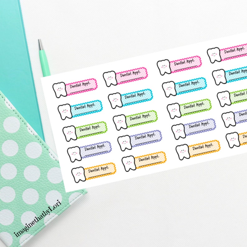 Dentist Appointment Planner Sticker image 1