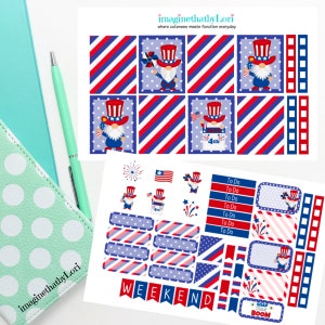 4th Fourth of July Gnome kit