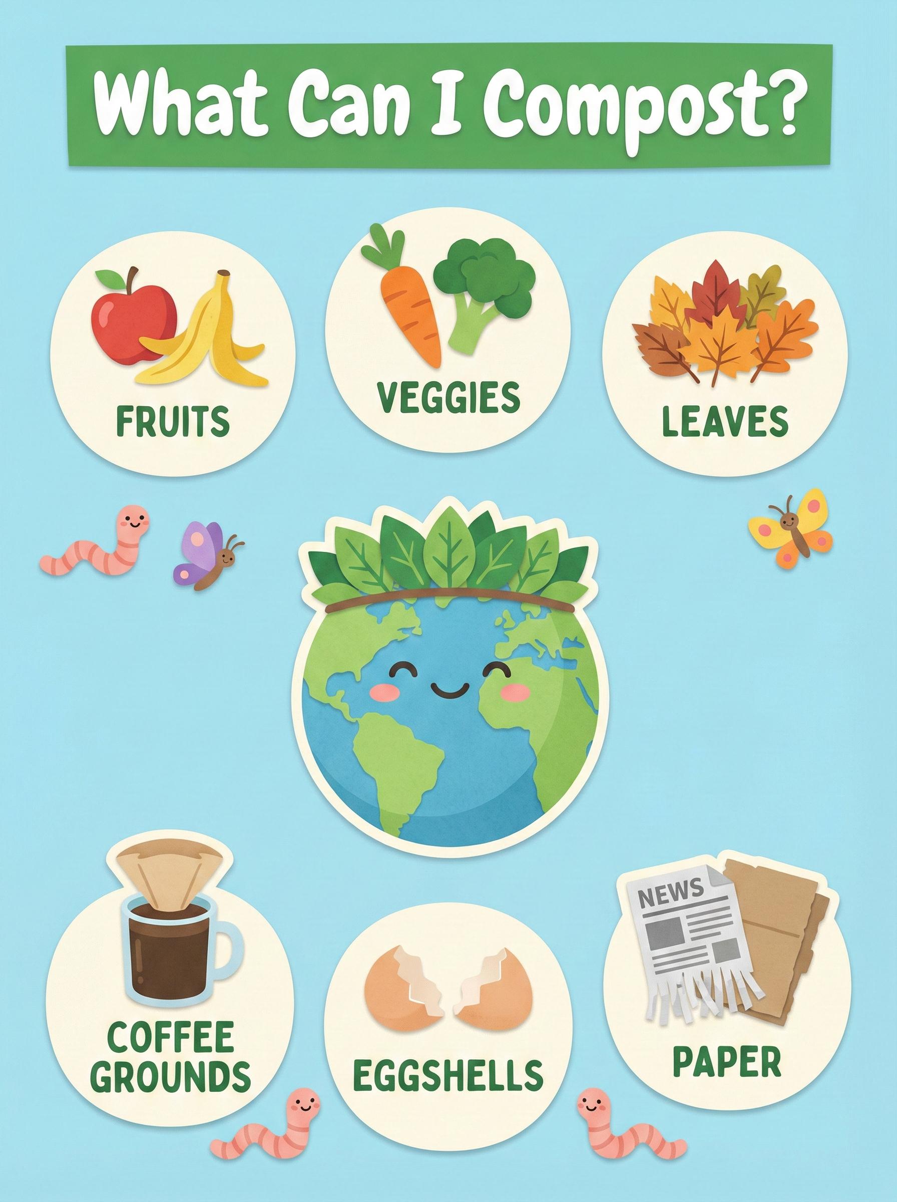 Compost or Trash Sorting Game | Eco-friendly Kids Activity (PDF ...