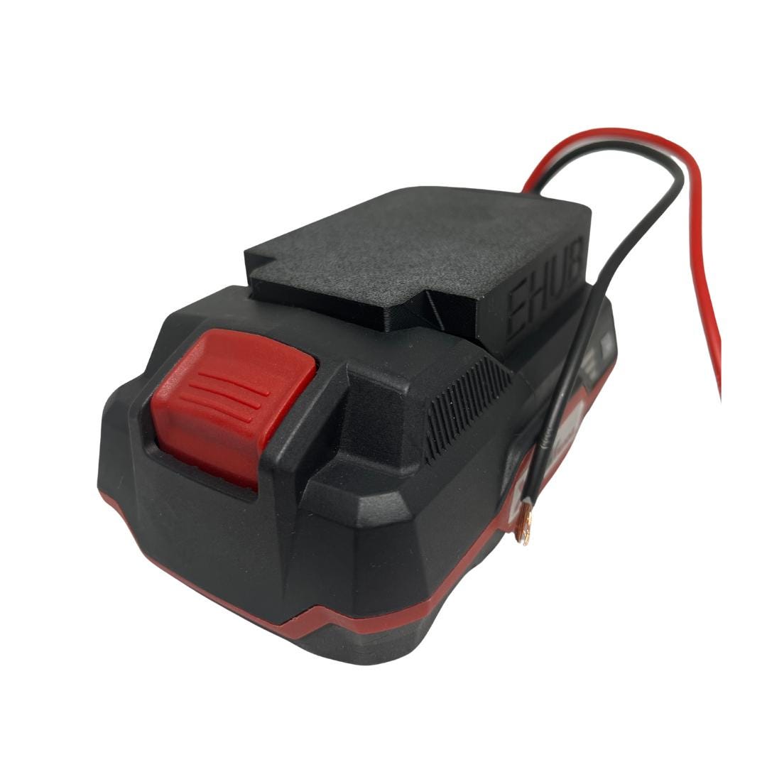 Adaptateur de batterie Parkside X20 avec câbles courts | 1,5 mm | Compacte