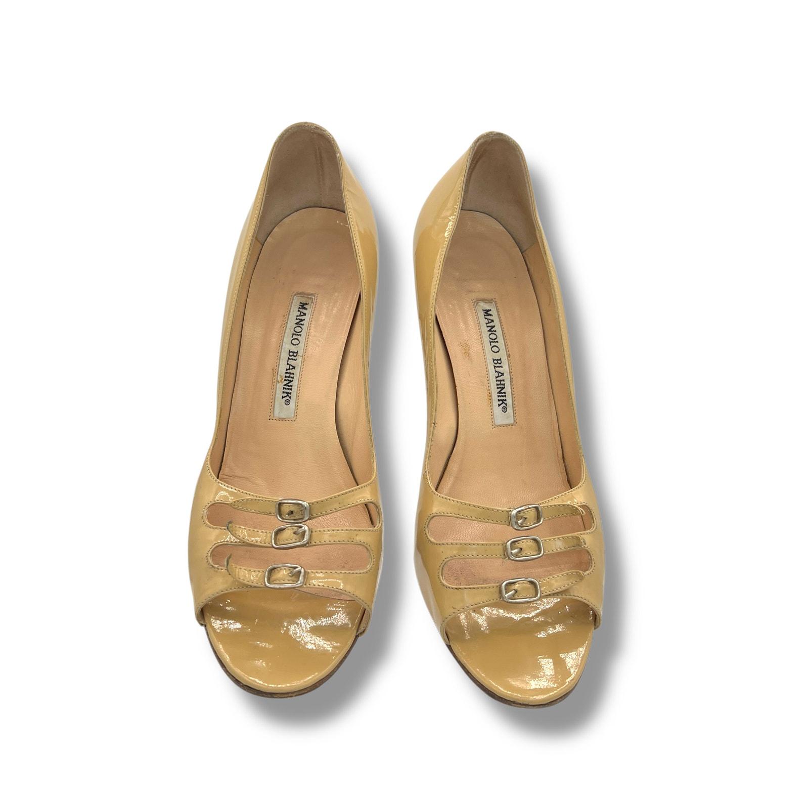 Manolo Blahnik 39 - Etsy