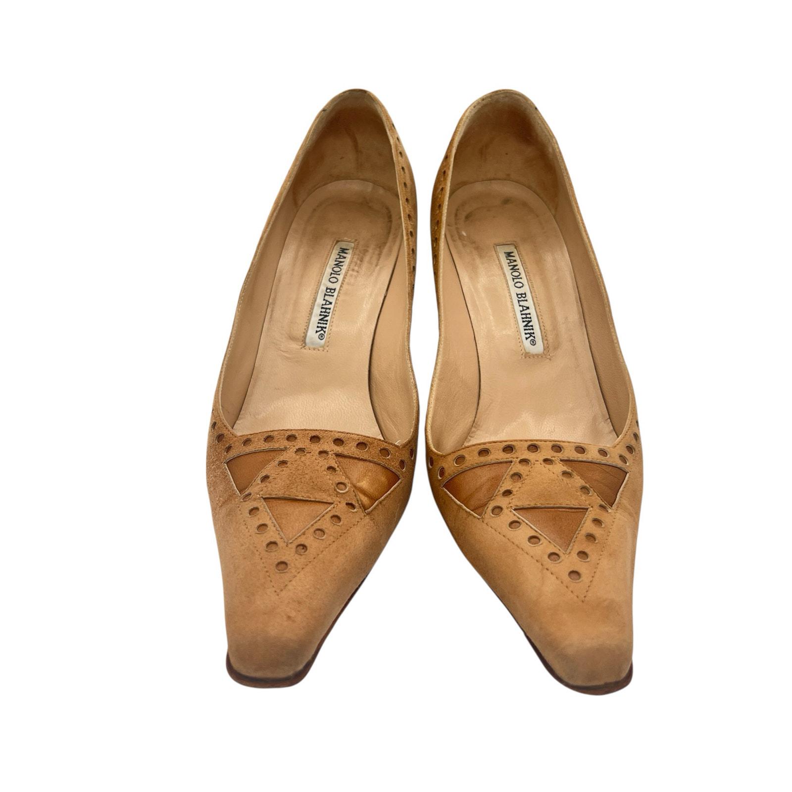 Manolo Blahnik Heels 38.5 - Etsy