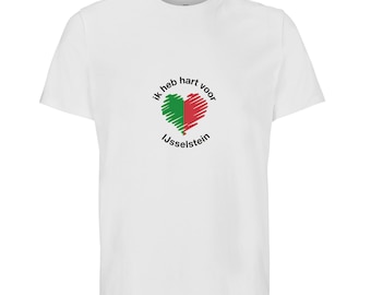 Camiseta "Corazón por IJsselstein" – Algodón orgánico – Estampado sostenible – Regalo para los habitantes de IJsselstein | SOL'S Legend 03981