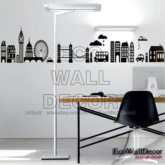 PEEL and STICK Removable Vinyl Wall Sticker Mural Decal Art Etsy