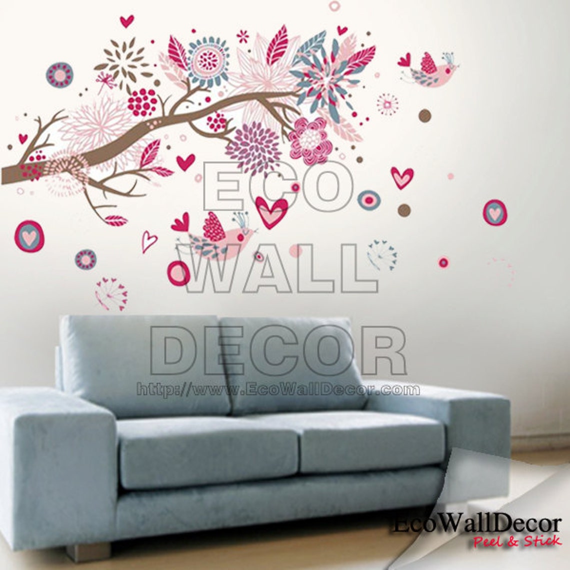 PEEL and STICK Removable Vinyl Wall Sticker Mural Decal Art | Etsy