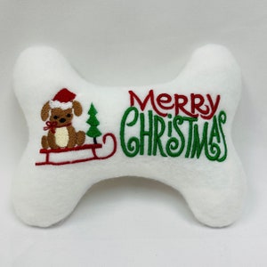 Christmas Toy Bone &quot;Merry Christmas&quot;