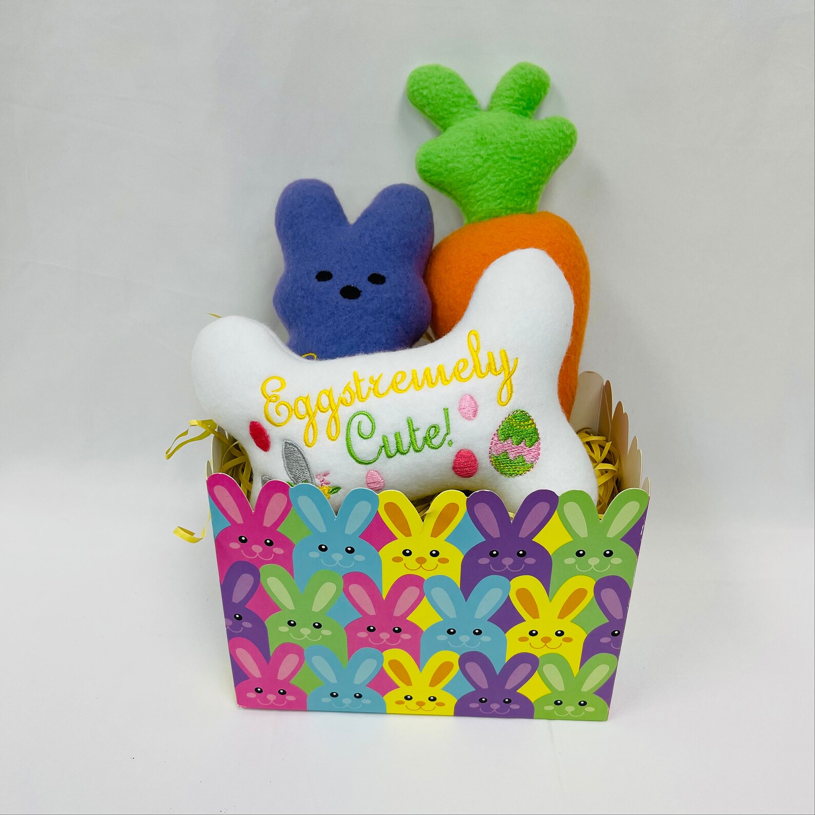 Dog Easter Gift Basket Dog gifts Dog toys Puppy Toys Etsy