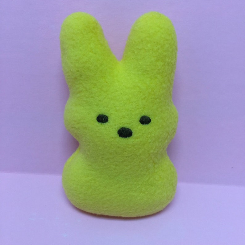 Dog Toy Marshmallow Bunnyeaster Dog Toy Puppy Squeaker Toy Etsy