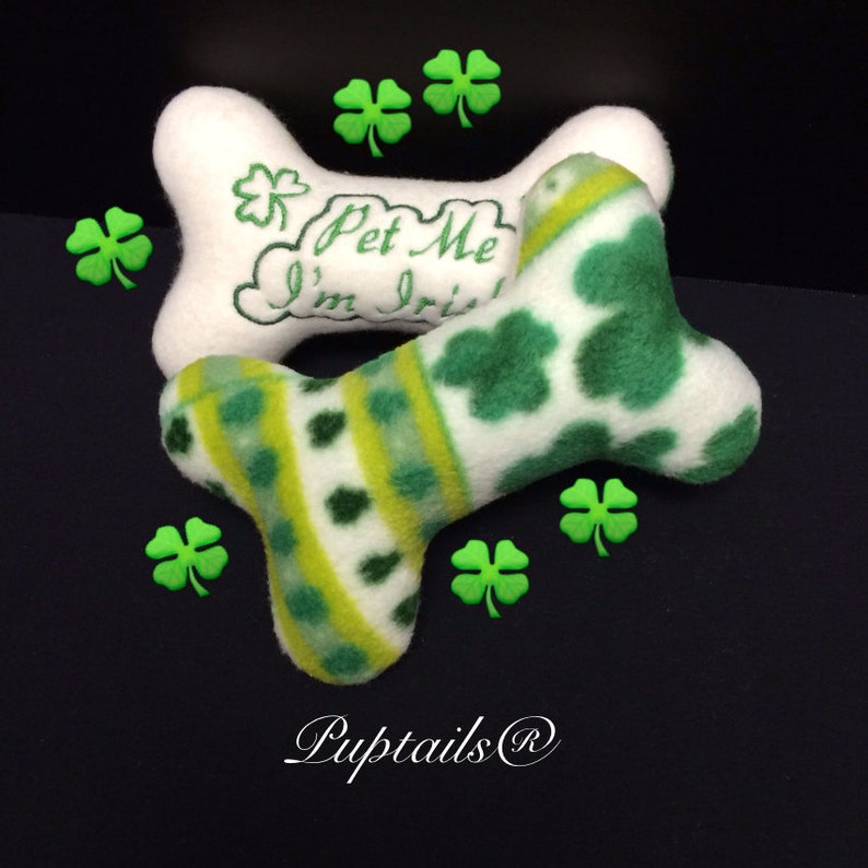 Dog Bone Toy for Stpatrick pet Me I'm Irish Etsy