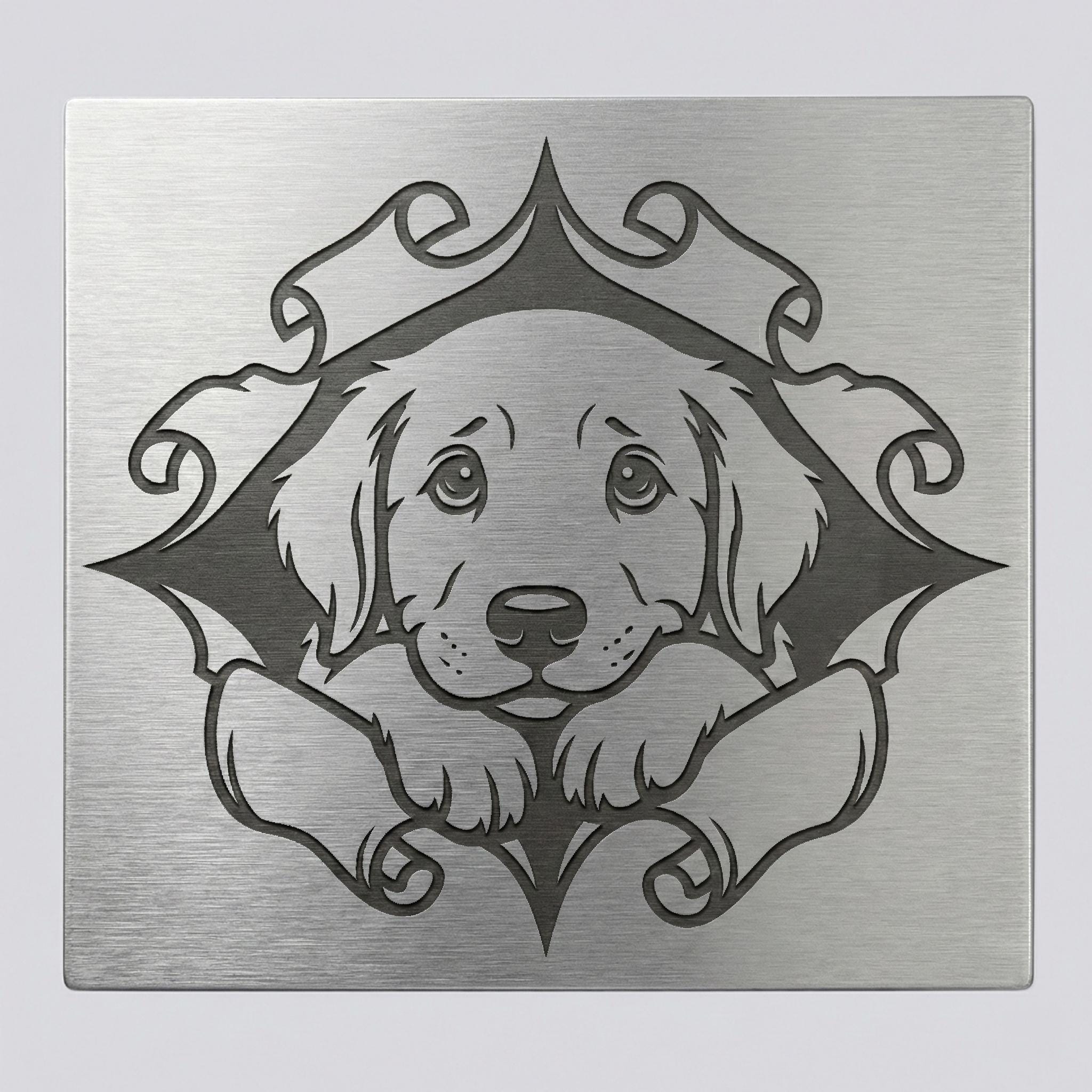 Golden Retriever Puppy SVG Bundle | Designed for Laser Engraving, CNC ...