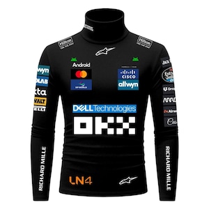 Lando Norris Inspired McLaren Racing Compression Shirt – Performance Base Layer