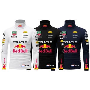 Max Verstappen 2025 F1 Undersuit: Red Bull Racing Base Layer Racing Shirt