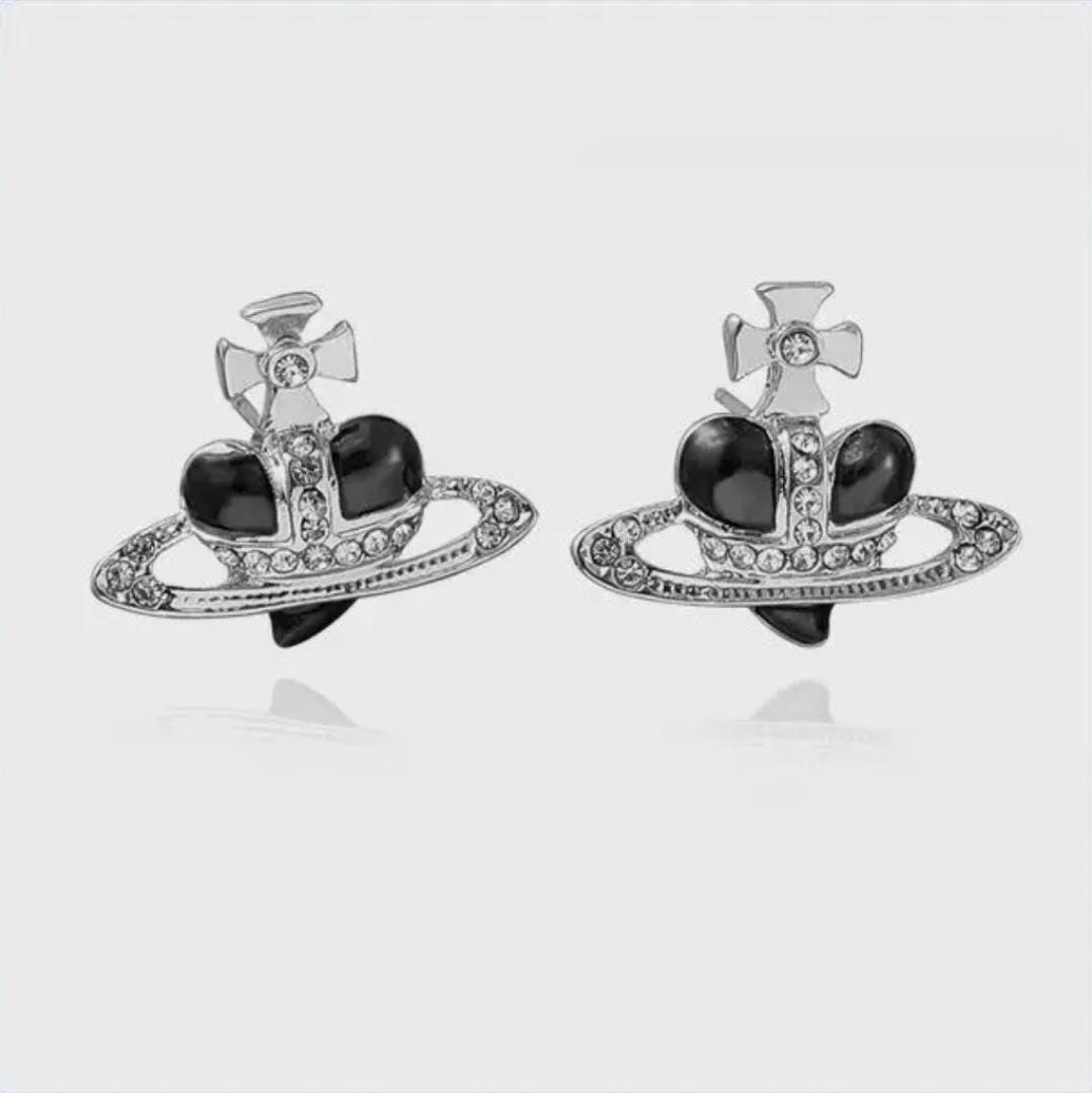 Vivienne Westwood Diamante Heart - Etsy