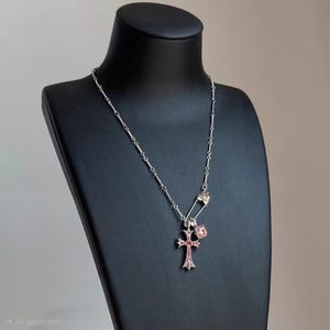 Chrome hearts necklace safety pin - Etsy 日本