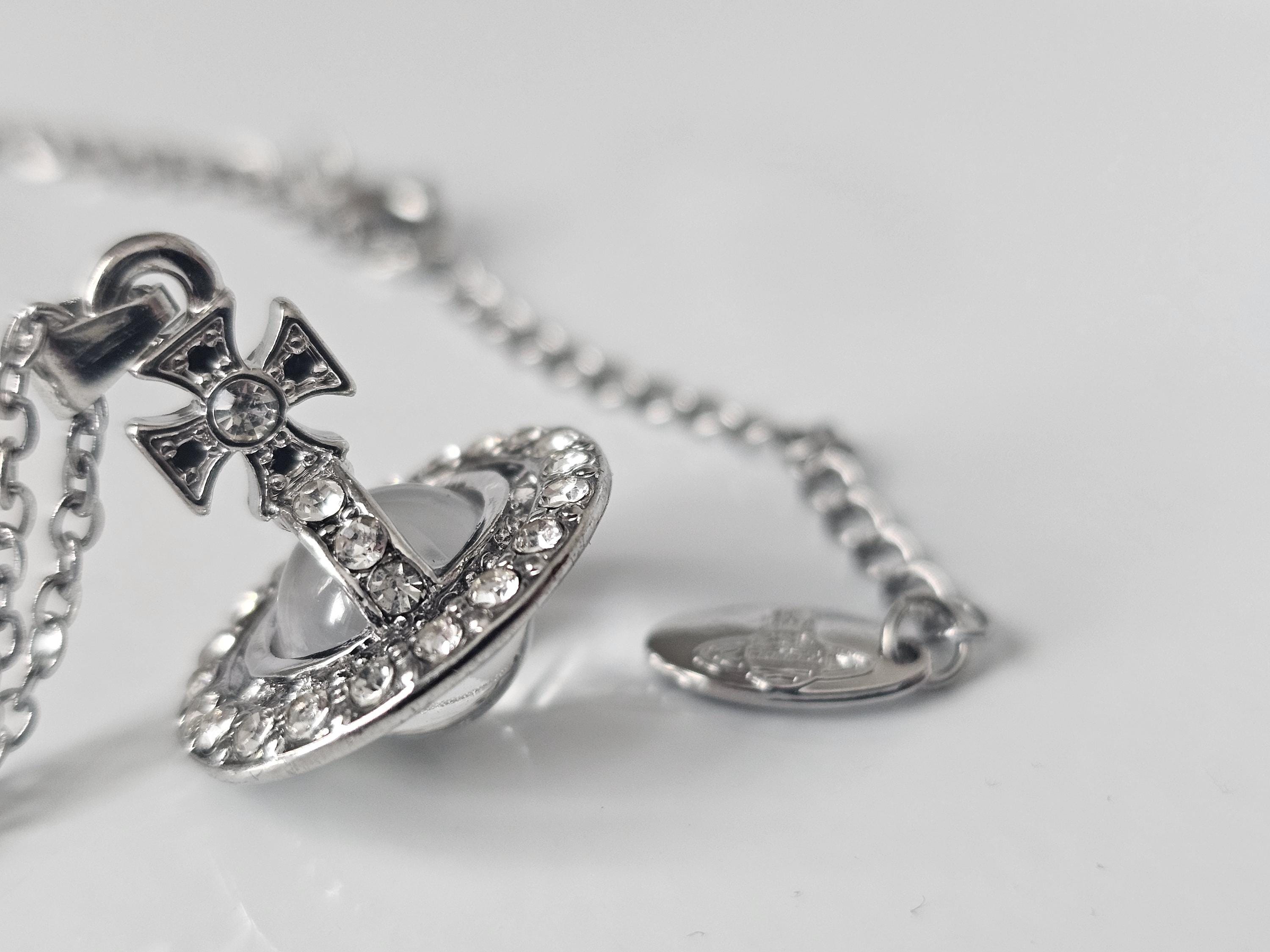 Vivienne Westwood Jack Relief Orb Pendant Necklace