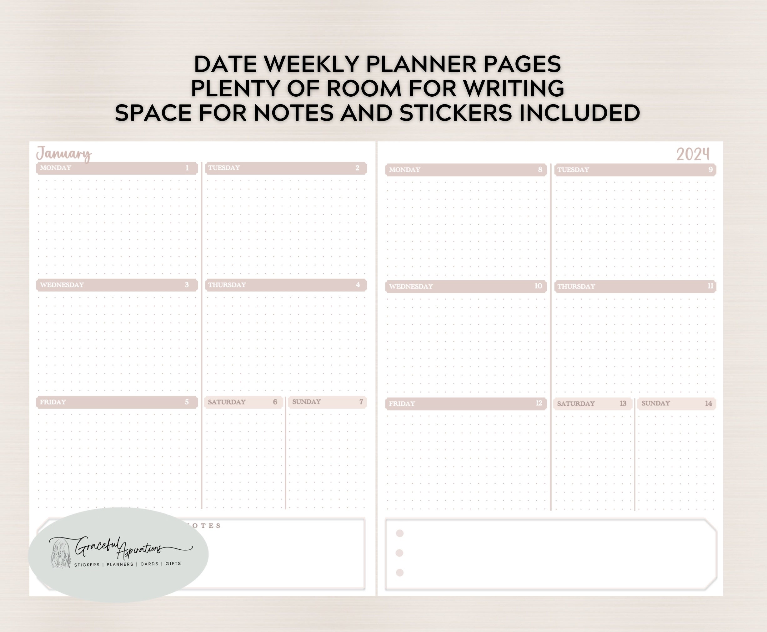 2024 Catholic Monthly Calendar Printable Catholic Monthly Planner ...