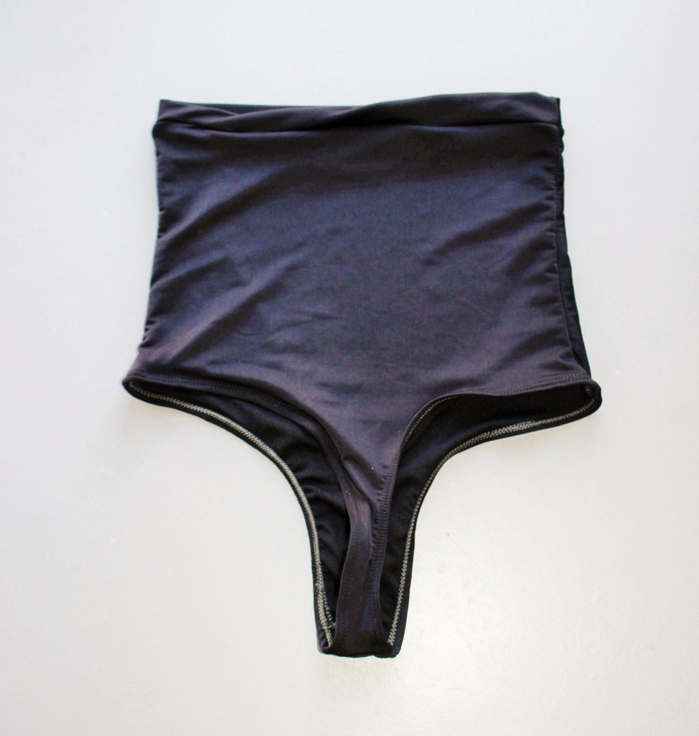 Thong Extra High Waisted Bikini Swimsuit Bottoms /Custom and