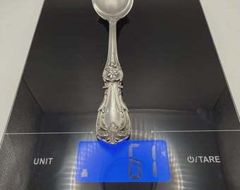 1 Reed & Barton Sterling Silver 1949- Burgundy- Soup Spoons 61 Grams Scrap Mint