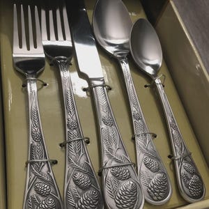 Cambridge - Pine Cone - Stainless Flatware Silverware - You Choose Choice - New*