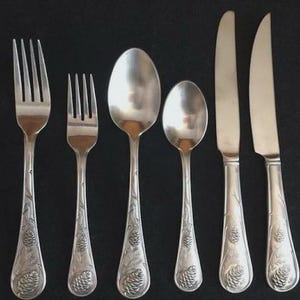 Cambridge - Pine Cone - Stainless Flatware Silverware - You Choose Choice * Mint