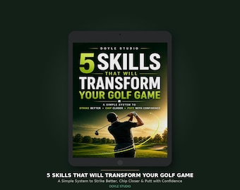 Sistema para mejorar tu juego de golf / 5 habilidades para un mejor golpe, chip y putt (Descarga en PDF)