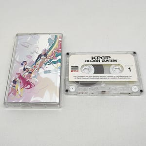 KPop Demon Hunters Original Soundtrack Cassette Tape | Netflix Movie OST