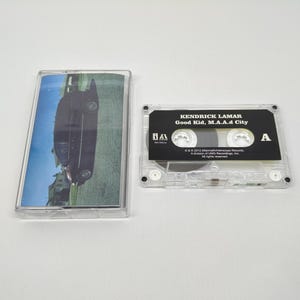Kendrick Lamar – good kid, m.A.A.d city Cassette Tape / Clásico del Hip-Hop de 2012 / Obra maestra del rap