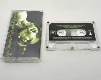 Alice in Chains – Greatest Hits Cassette Tape | Grunge Rock Compilation | 90s Alternative Classic