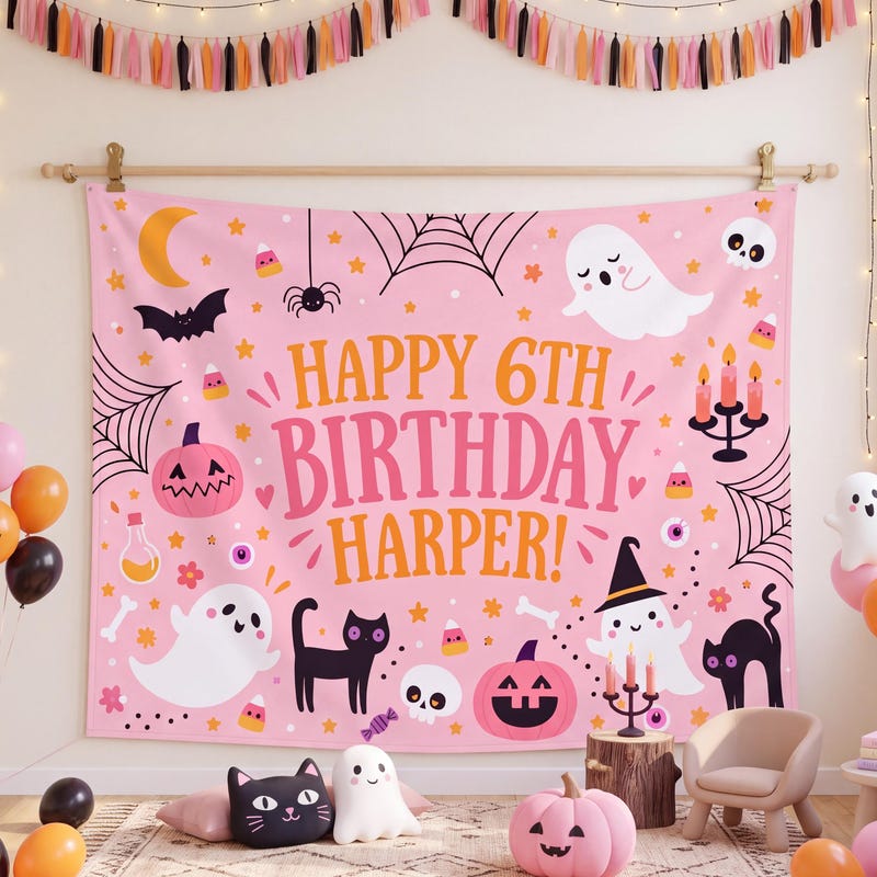 Boo Day Backdrops - Etsy