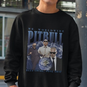 210913209 Pitbull Rapper Bootleg Rap Tshirt, Pitbull Rapper