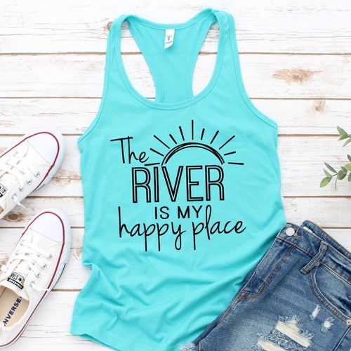 The River is My Happy Place River Canoe Floating Paddling - Etsy