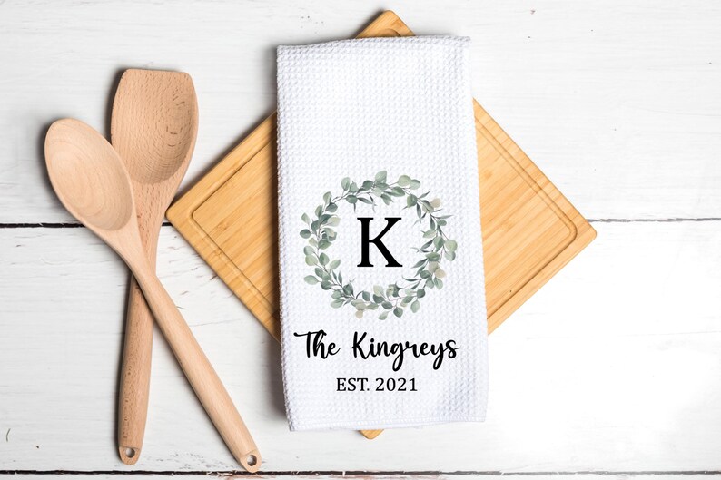 DesignsByManon Monogram Tea Towel - Thumbnail 2