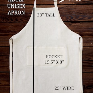 Personalized Linen Apron Set, Utensils Custom Oven Mitt Tea Towel Apron Gift Set Personalized Gifts for Mom, Mimi's Kitchen image 6